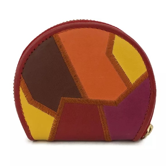 Yves Saint Laurent Multicolor Patchwork Coin Purse - Picture 4 of 7